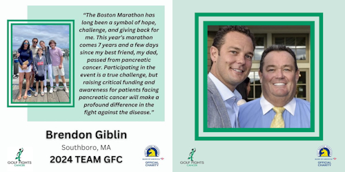 2024 Marathon: Brendon Giblin for Golf Fights Cancer